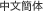 中文簡体