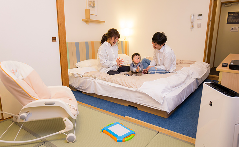 赤ちゃん連れのお部屋のご案内 ホテルグリーンプラザ軽井沢