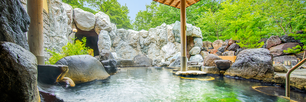 ホテルグリーンプラザ軽井沢の温泉 暁の湯