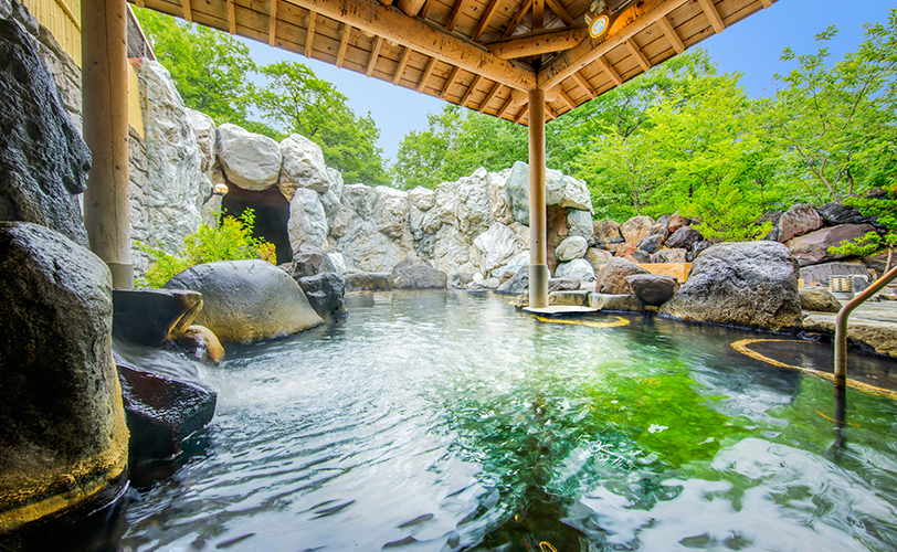 ホテルグリーンプラザ軽井沢の温泉 暁の湯