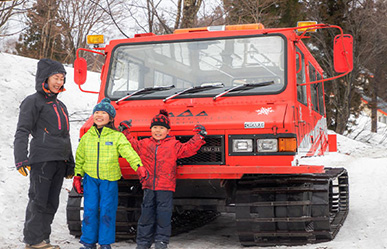 雪上車アドベンチャーライド