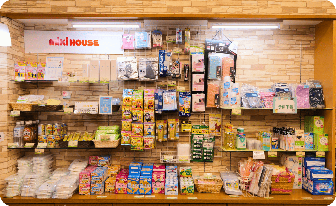 売店の様子