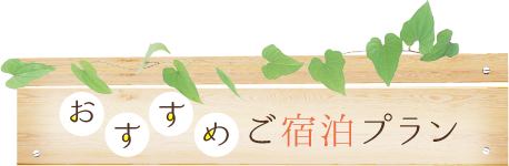 おすすめご宿泊プラン