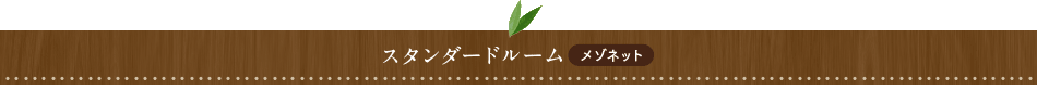 スタンダードルーム【メゾネット】